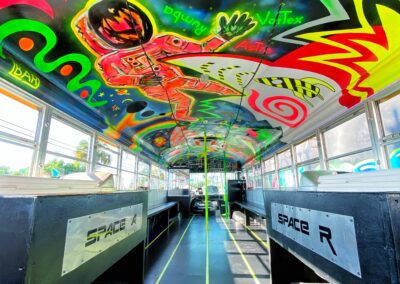 Astro Rumba Miami Ceiling Mural